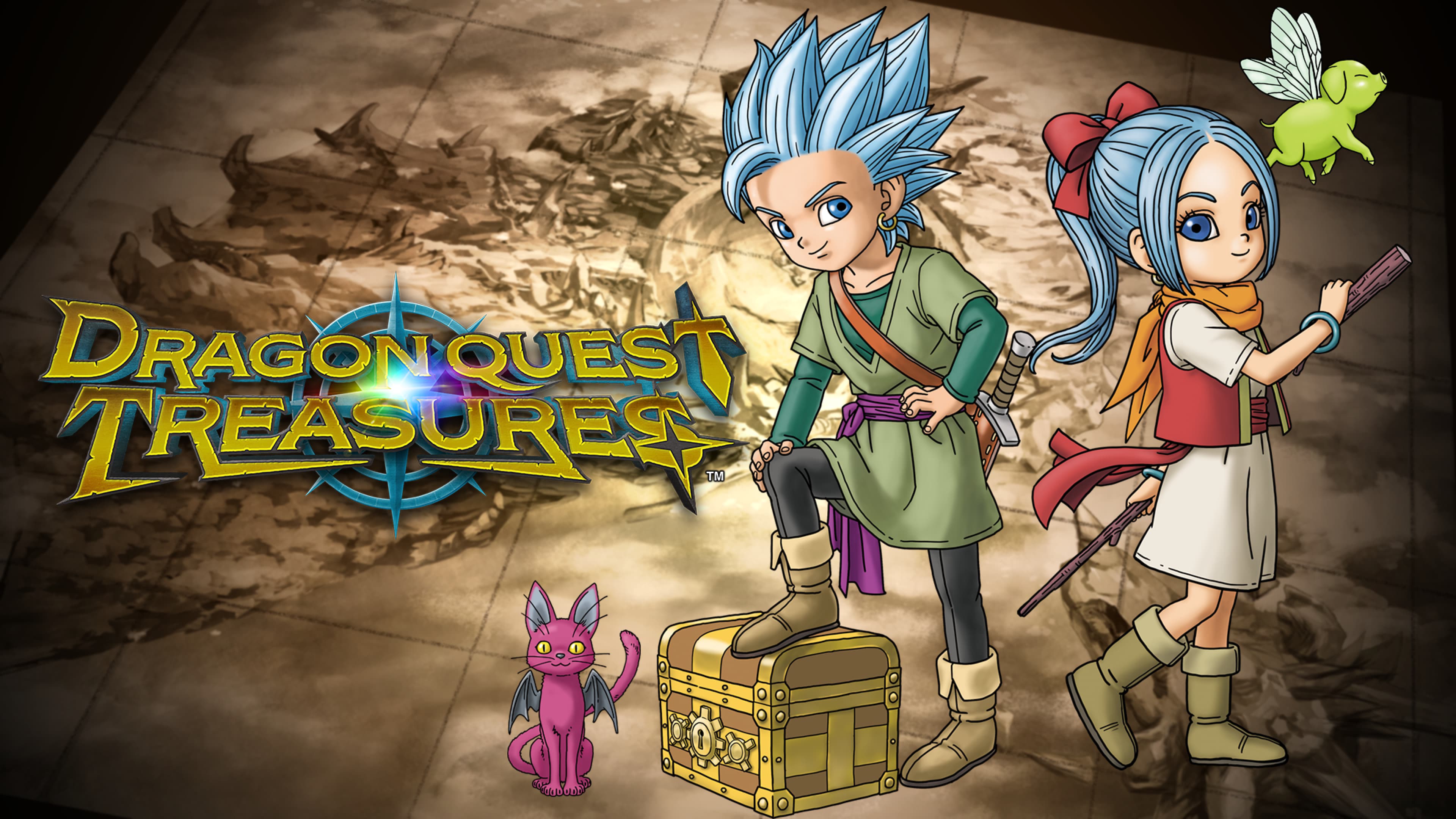 jaquette du jeu vidéo Dragon Quest Treasures