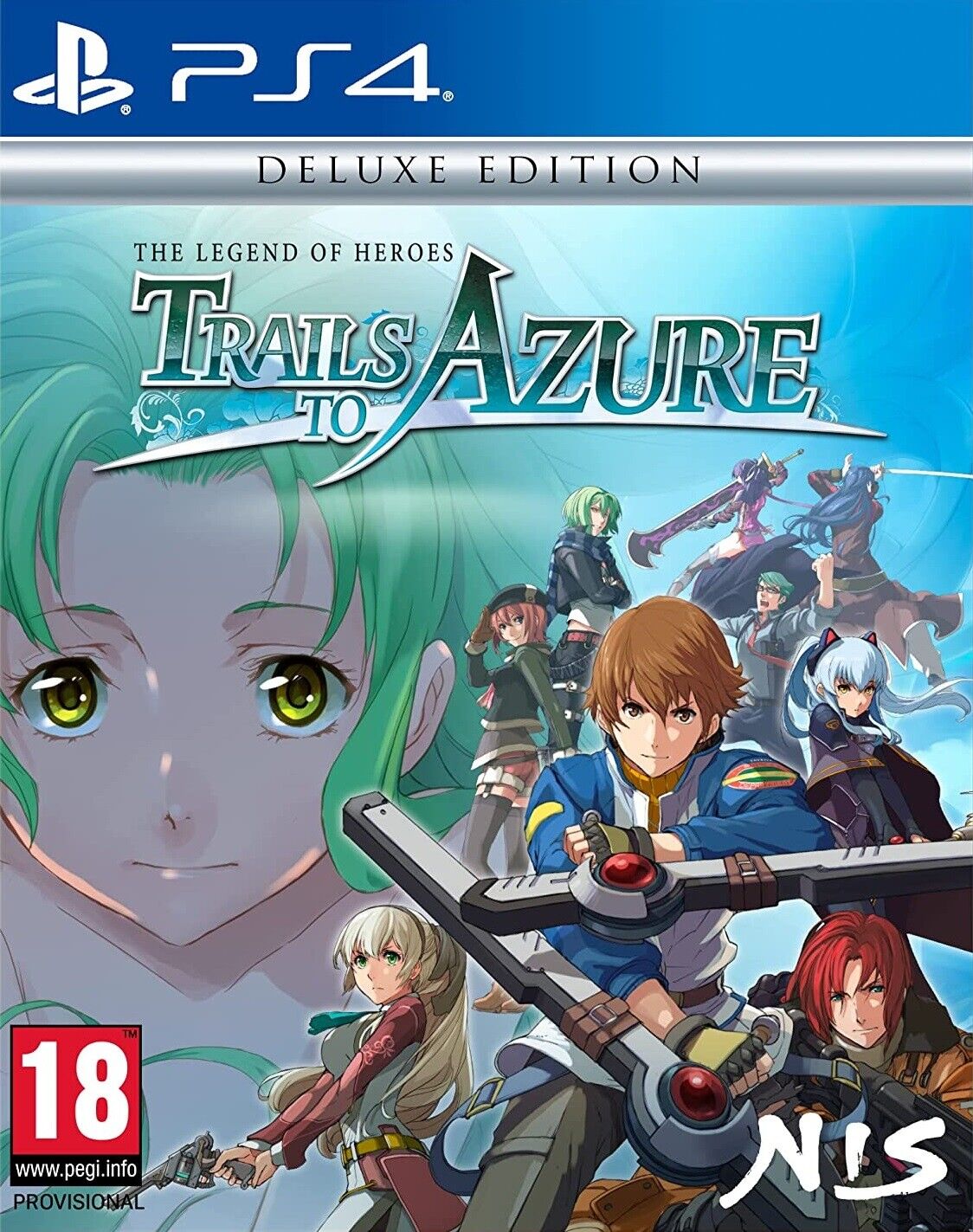 jaquette du jeu vidéo The Legend of Heroes : Trails to Azure