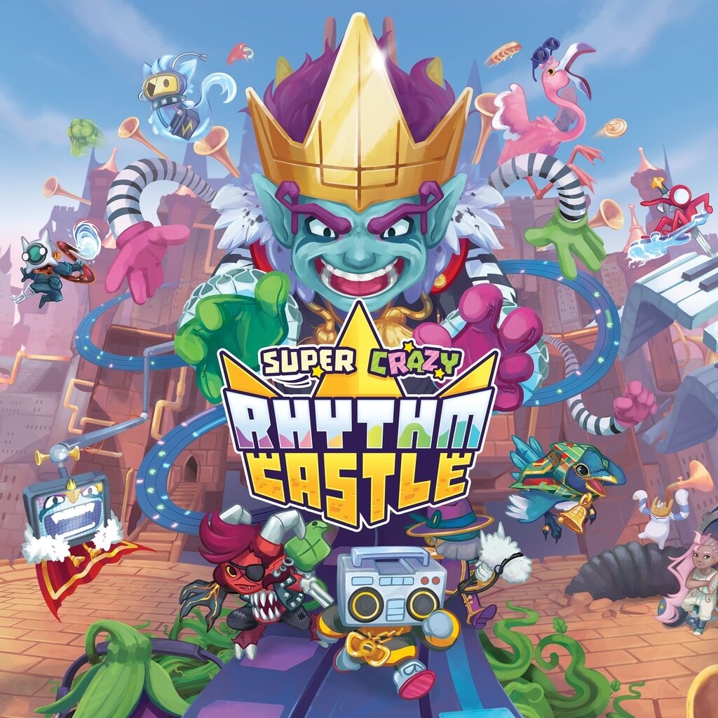 jaquette du jeu vidéo Super Crazy Rhythm Castle