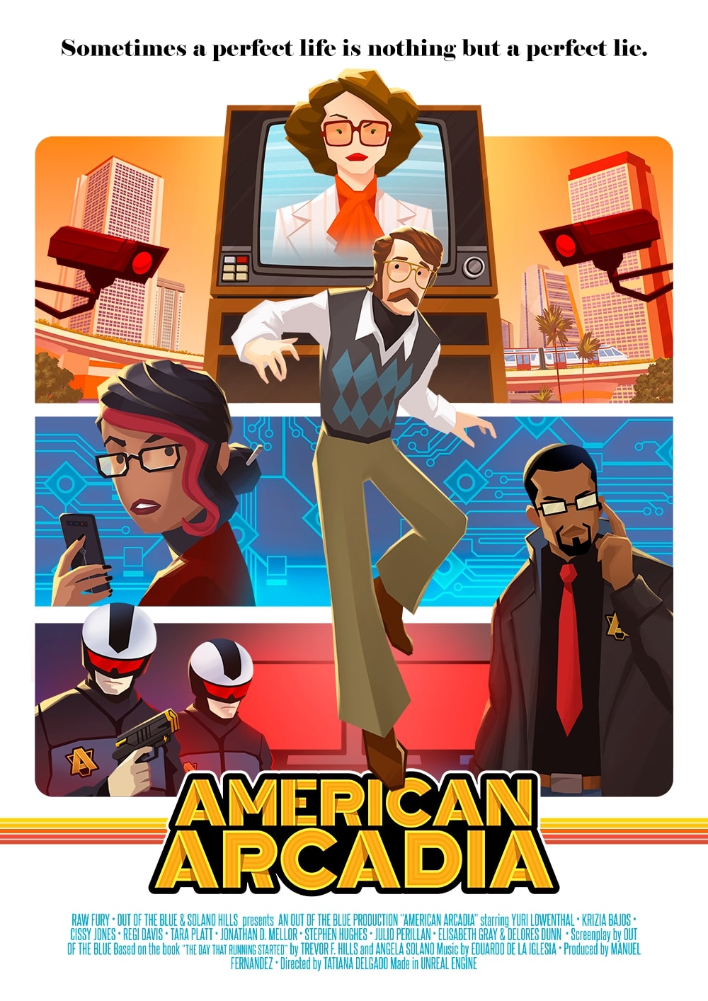 jaquette du jeu vidéo American Arcadia