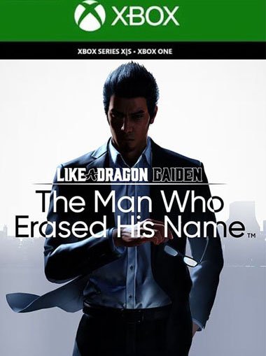 jaquette du jeu vidéo Like a Dragon Gaiden: The Man Who Erased His Name
