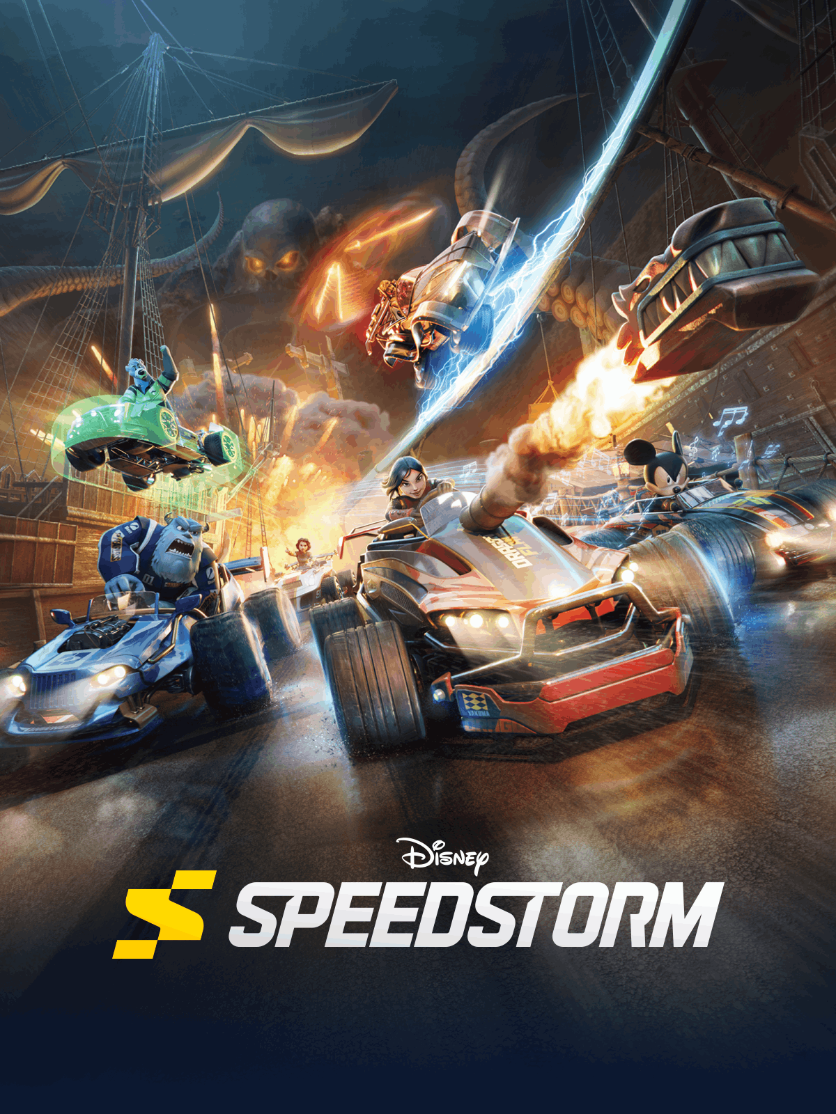 jaquette du jeu vidéo Disney Speedstorm