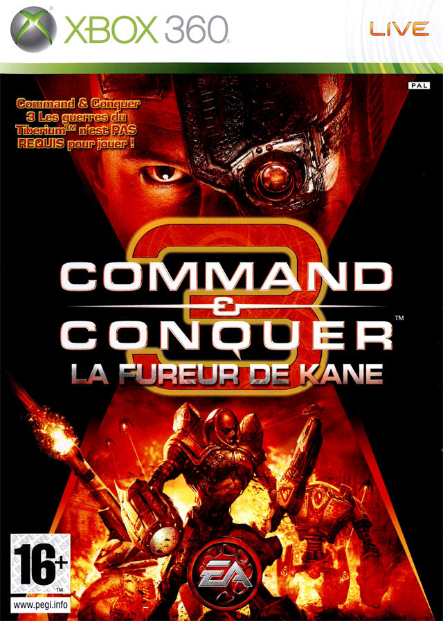 jaquette du jeu vidéo Command and Conquer Kane's Wrath