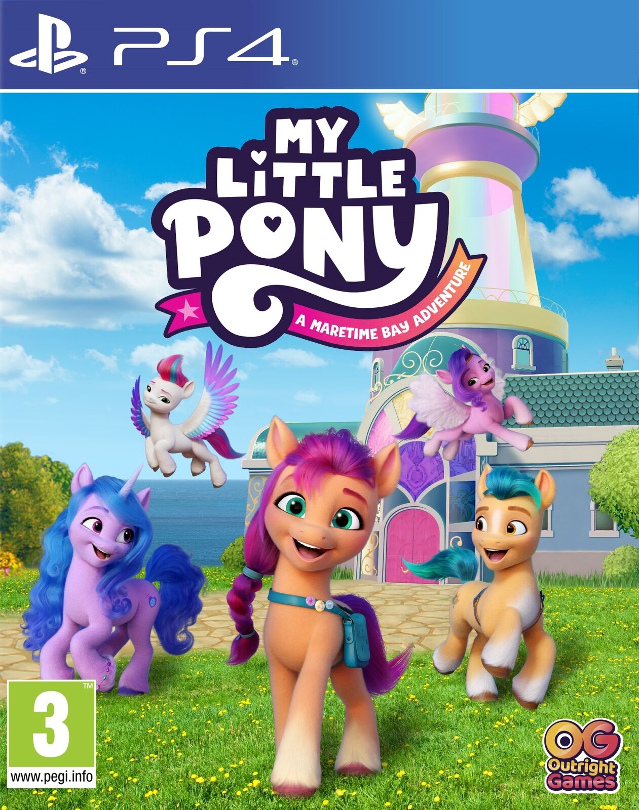 jaquette du jeu vidéo My Little Pony : Aventure à la Baie de Port-poney