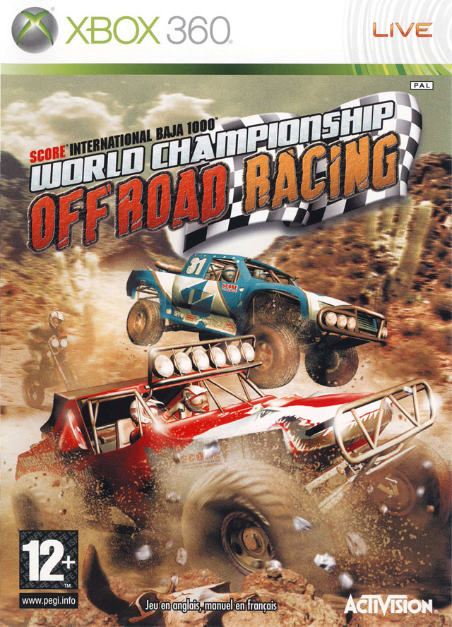 jaquette du jeu vidéo SCORE International Baja 1000 World Championship Off Road Racing