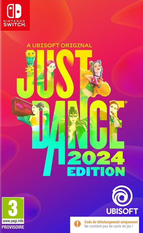 jaquette du jeu vidéo Just Dance 2024
