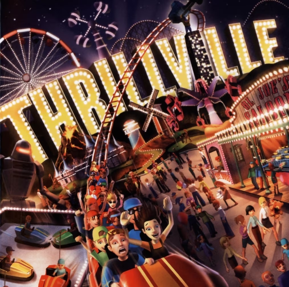 jaquette du jeu vidéo Thrillville : Le Parc en Folie
