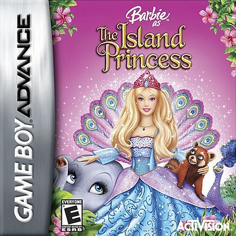 jaquette du jeu vidéo Barbie, princesse de l'île merveilleuse