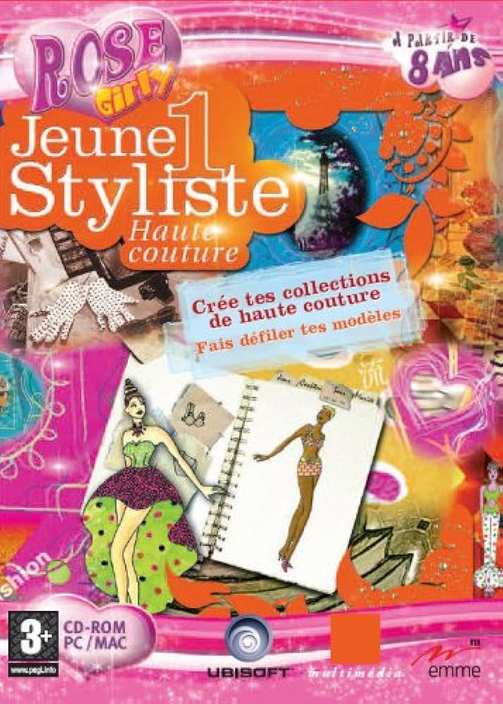 jaquette du jeu vidéo Jeune Styliste : Haute couture