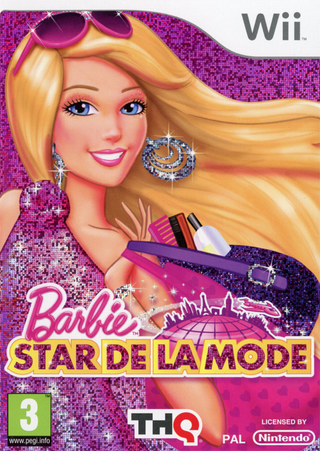 jaquette du jeu vidéo Barbie : Star de la mode