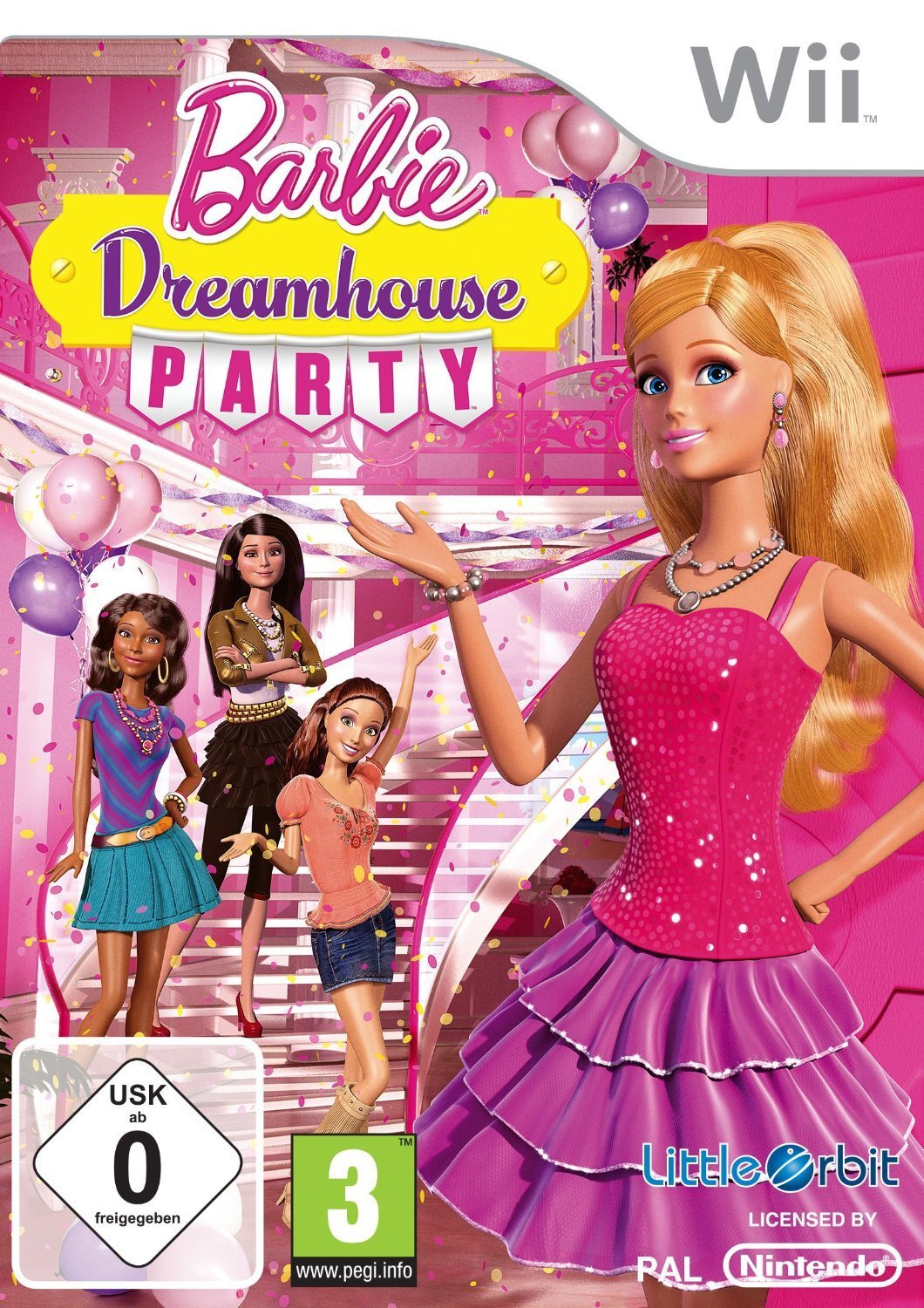 jaquette du jeu vidéo Barbie Dreamhouse Party