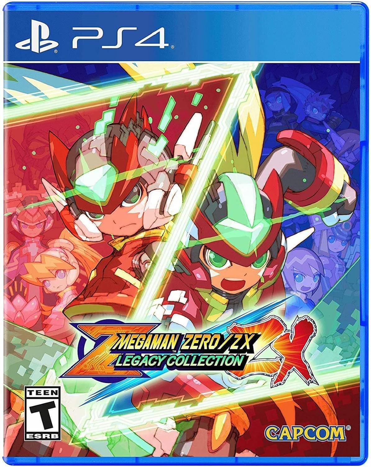 jaquette du jeu vidéo Mega Man Zero/ZX Legacy Collection