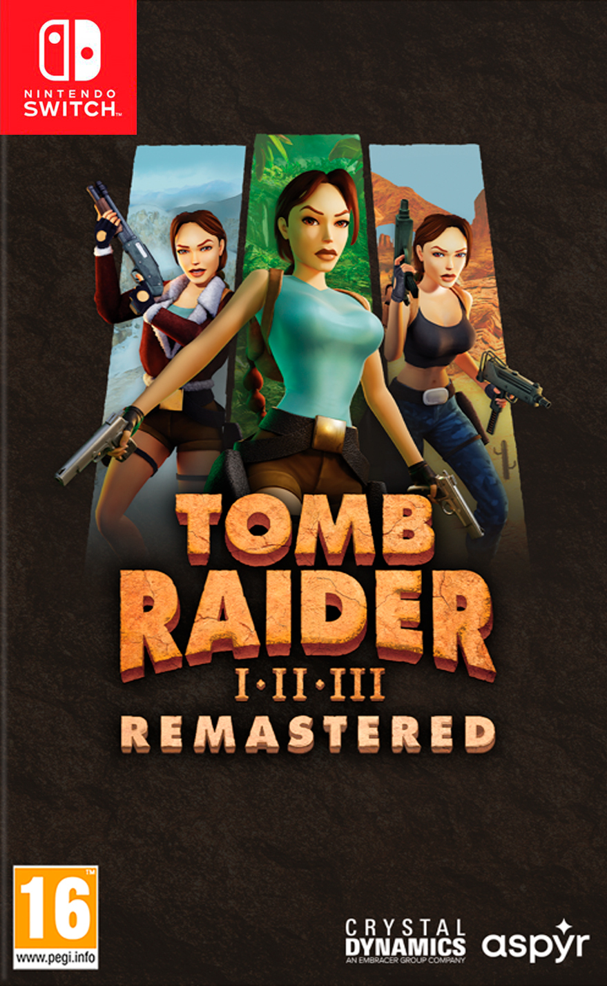 jaquette du jeu vidéo Tomb Raider I-III Remastered