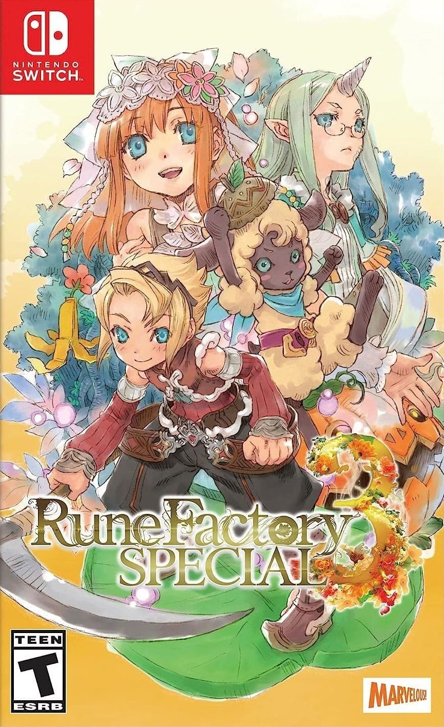 jaquette du jeu vidéo Rune Factory 3 : A Fantasy Harvest Moon