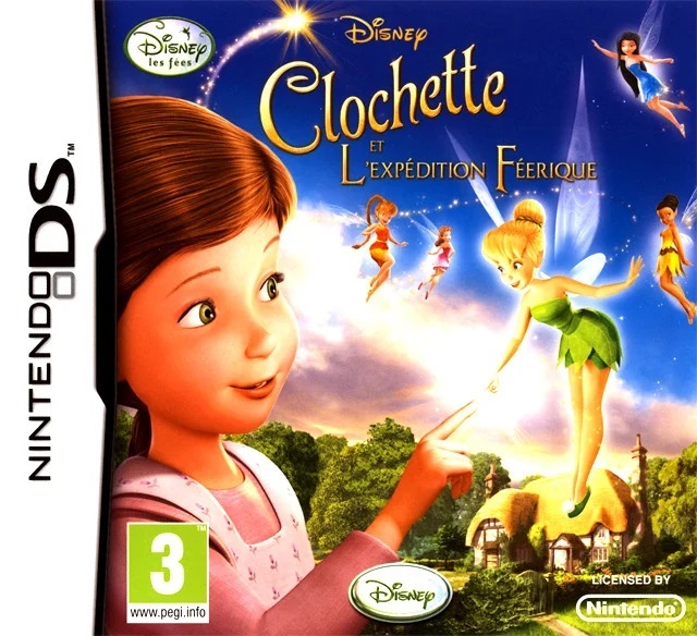 jaquette du jeu vidéo Clochette et l'Expédition féérique