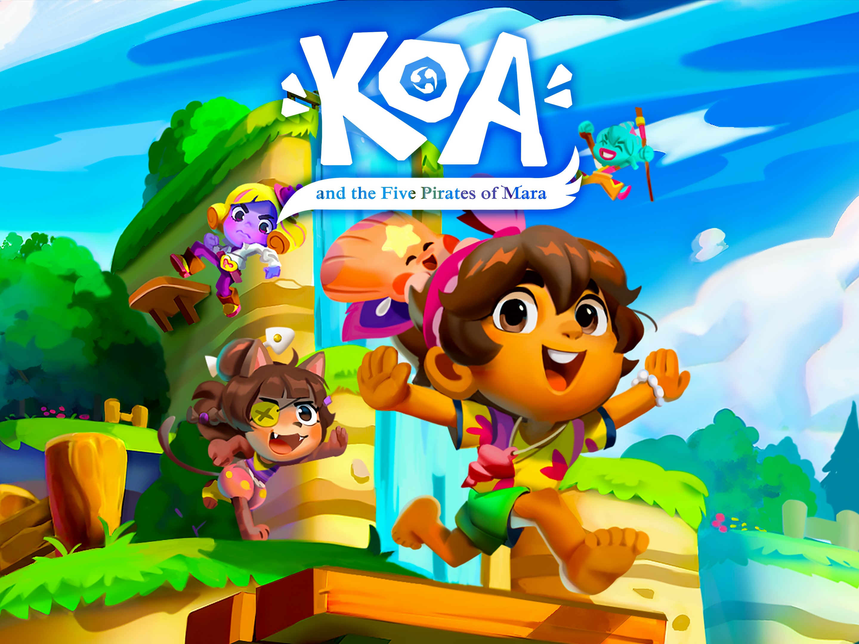 jaquette du jeu vidéo Koa and the Five Pirates of Mara