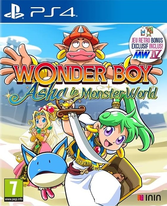 jaquette du jeu vidéo Wonder Boy: Asha In Monster World