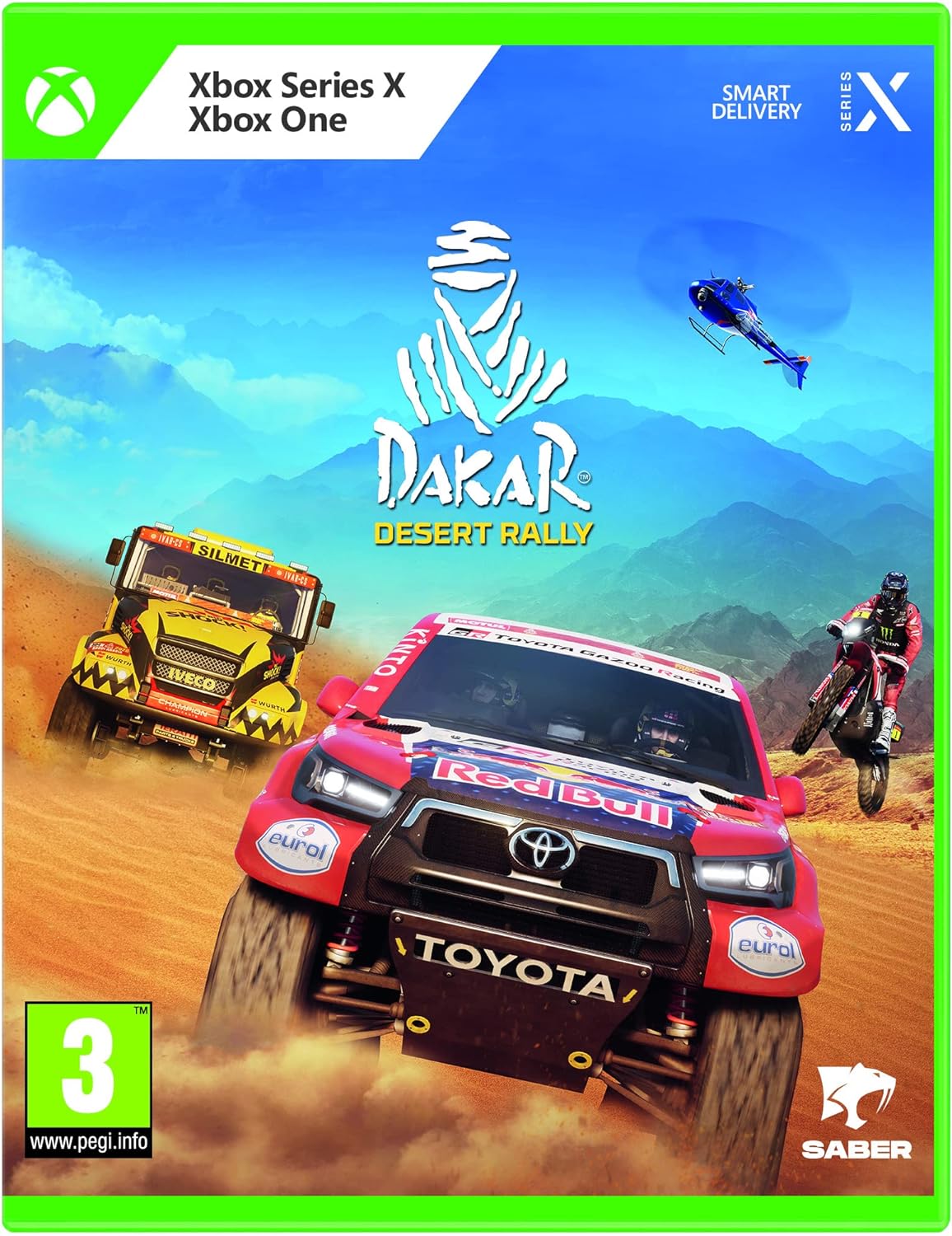 jaquette du jeu vidéo Dakar Desert Rally