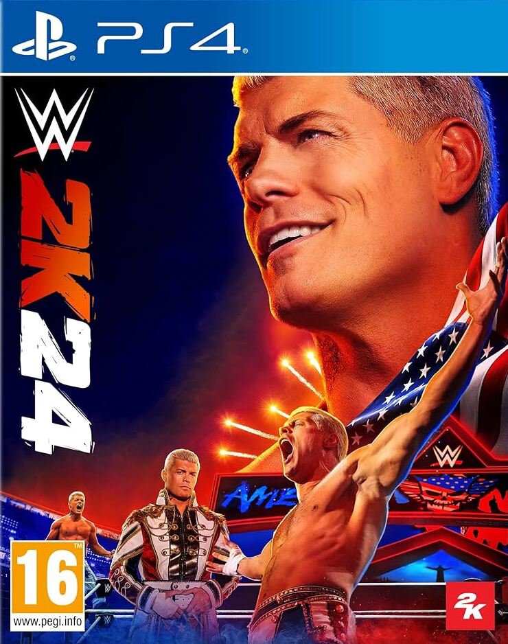 jaquette du jeu vidéo WWE 2K24