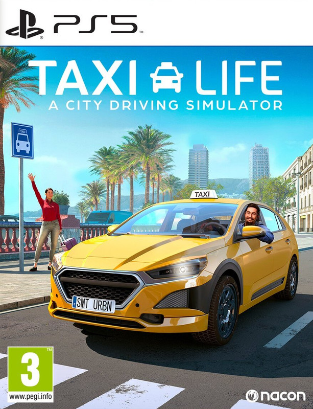 jaquette du jeu vidéo Taxi Life: A City Driving Simulator