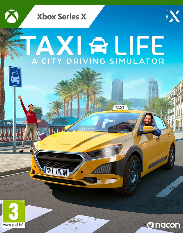 jaquette du jeu vidéo Taxi Life: A City Driving Simulator