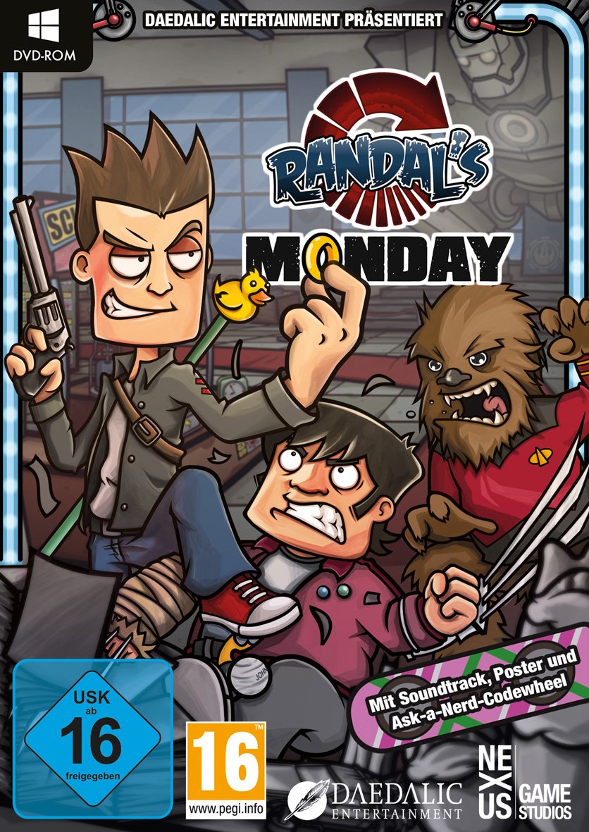 jaquette du jeu vidéo Randal's Monday