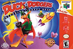 jaquette du jeu vidéo Daffy Duck dans le rôle de Duck Dodgers