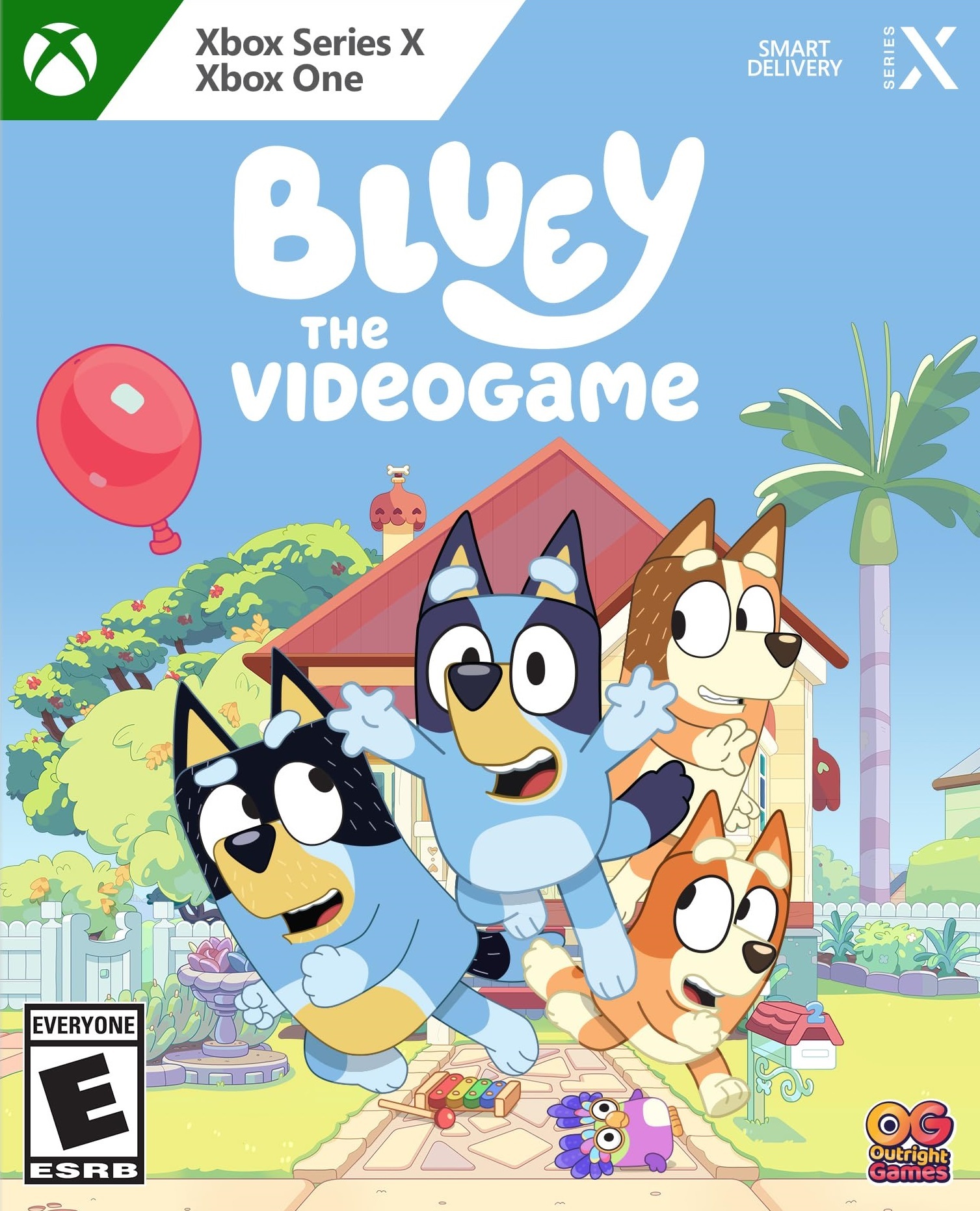 jaquette du jeu vidéo Bluey : Le Jeu Vidéo