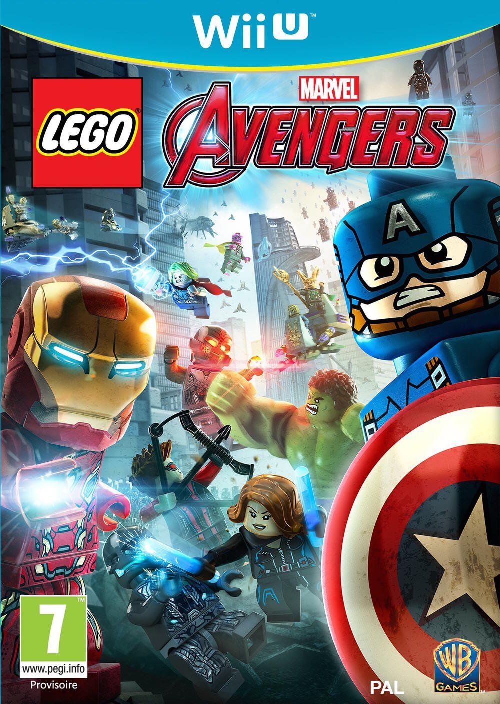 jaquette du jeu vidéo LEGO Marvel's Avengers