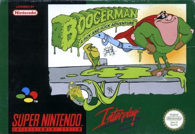 jaquette du jeu vidéo Boogerman: A Pick and Flick Adventure