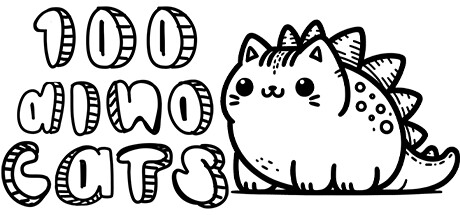 jaquette du jeu vidéo 100 Dino Cats