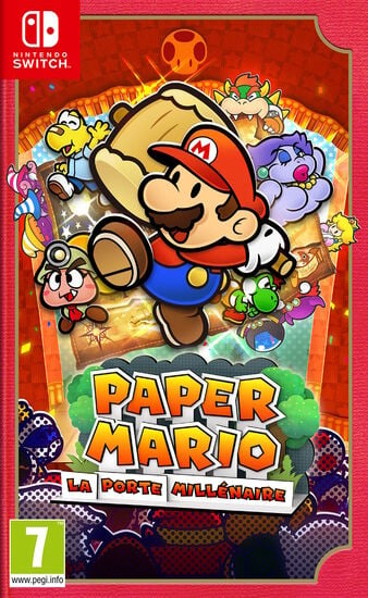 jaquette du jeu vidéo Paper Mario : La Porte Millénaire