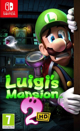 jaquette du jeu vidéo Luigi's Mansion 2 HD