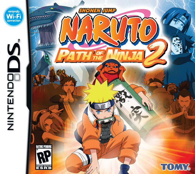 jaquette du jeu vidéo Naruto Path of Ninja 2