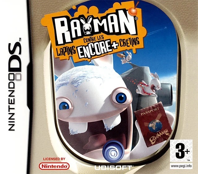 jaquette du jeu vidéo Rayman contre les lapins encore plus crétins
