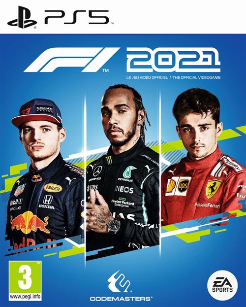 jaquette du jeu vidéo F1 2021