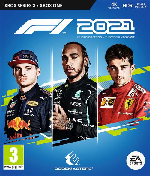 jaquette du jeu vidéo F1 2021