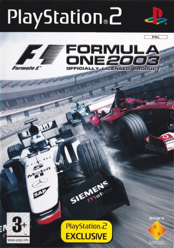jaquette du jeu vidéo Formula One 2003
