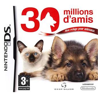 jaquette du jeu vidéo 30 Millions d'Amis : Mon refuge pour animaux