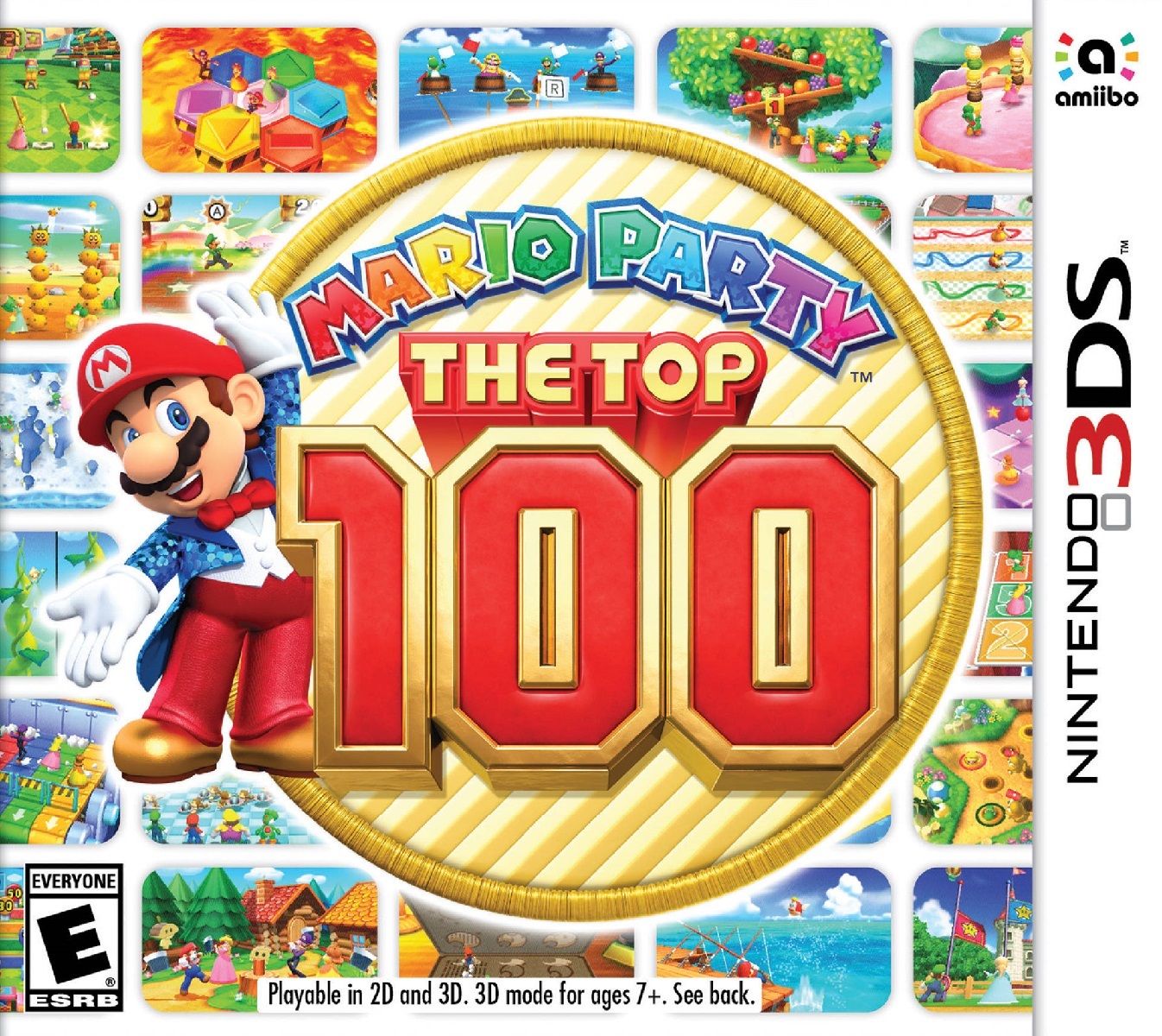 jaquette du jeu vidéo Mario Party: The Top 100