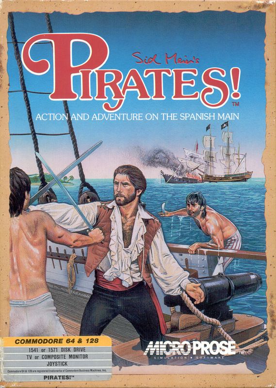 jaquette du jeu vidéo Pirates!