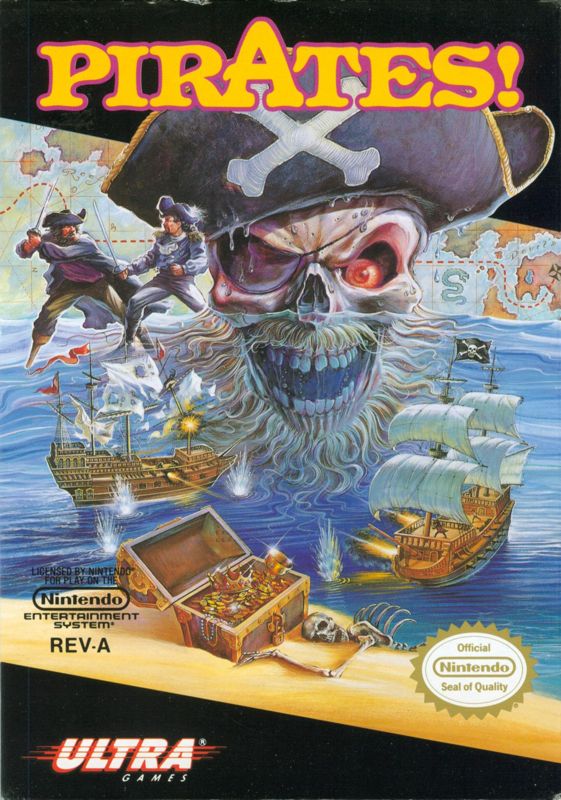 jaquette du jeu vidéo Pirates!