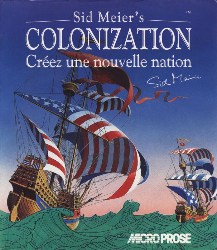 jaquette du jeu vidéo Sid Meier's Colonization