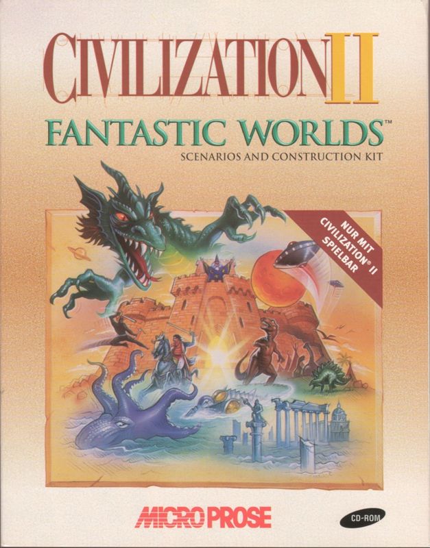 jaquette du jeu vidéo Civilization II: Fantastic Worlds