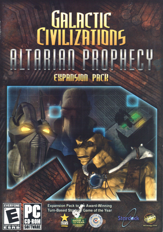 jaquette du jeu vidéo Galactic Civilizations: Altarian Prophecy