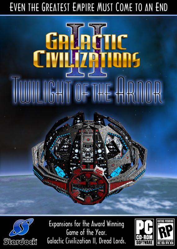 jaquette du jeu vidéo Galactic Civilizations II: Twilight of the Arnor