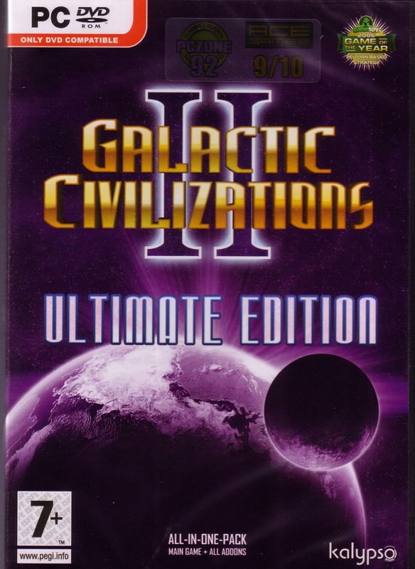 jaquette du jeu vidéo Galactic Civilizations II: Ultimate Edition