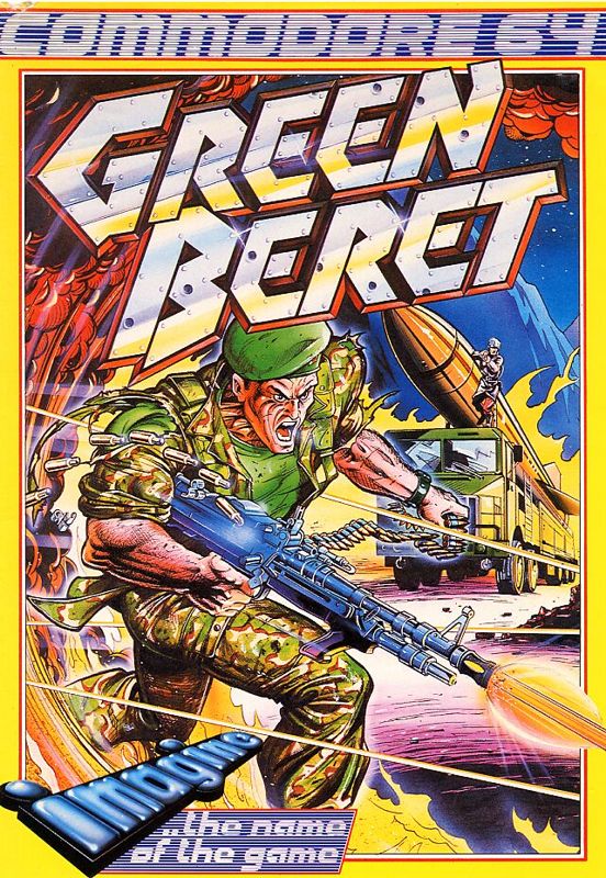 jaquette du jeu vidéo Green Beret