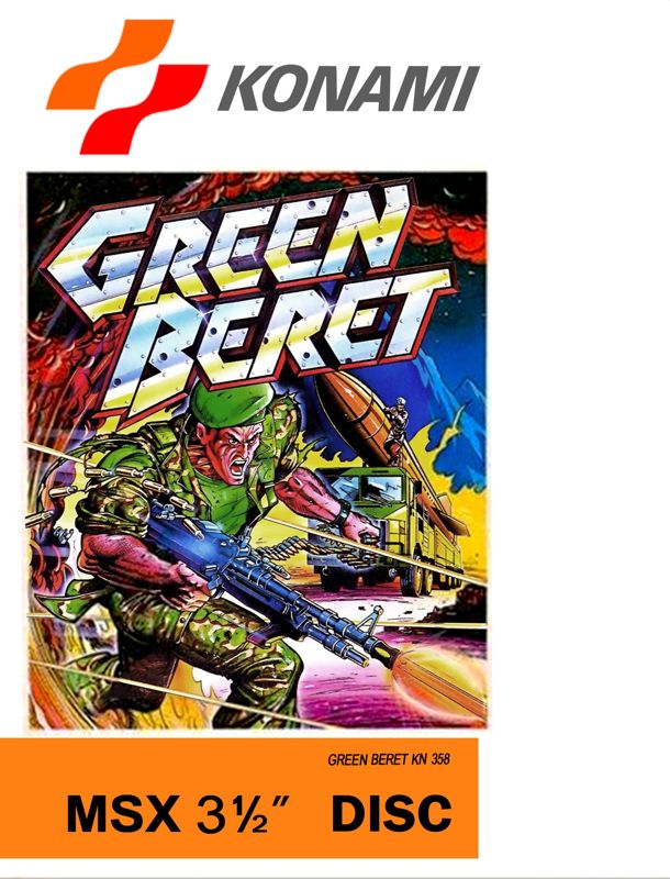 jaquette du jeu vidéo Green Beret