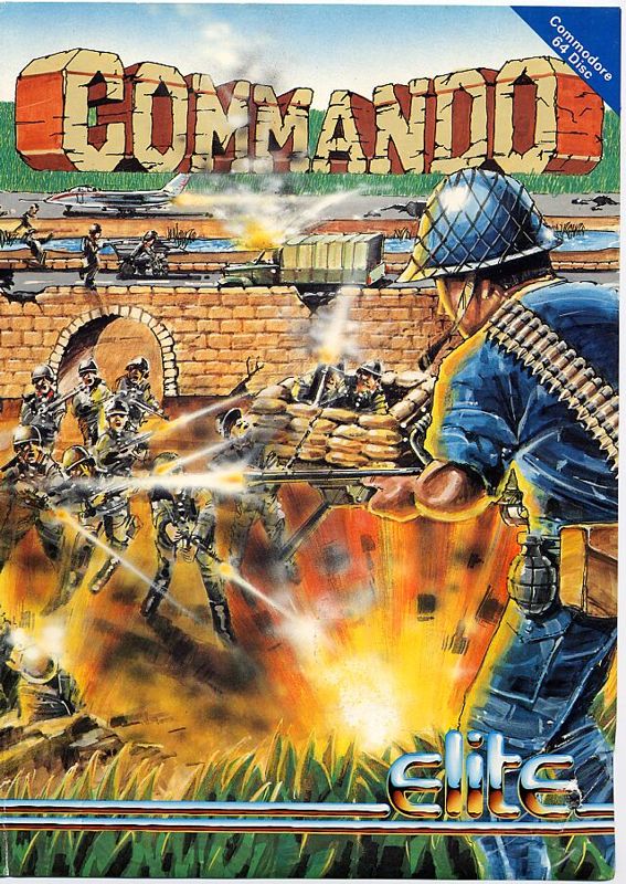 jaquette du jeu vidéo Commando